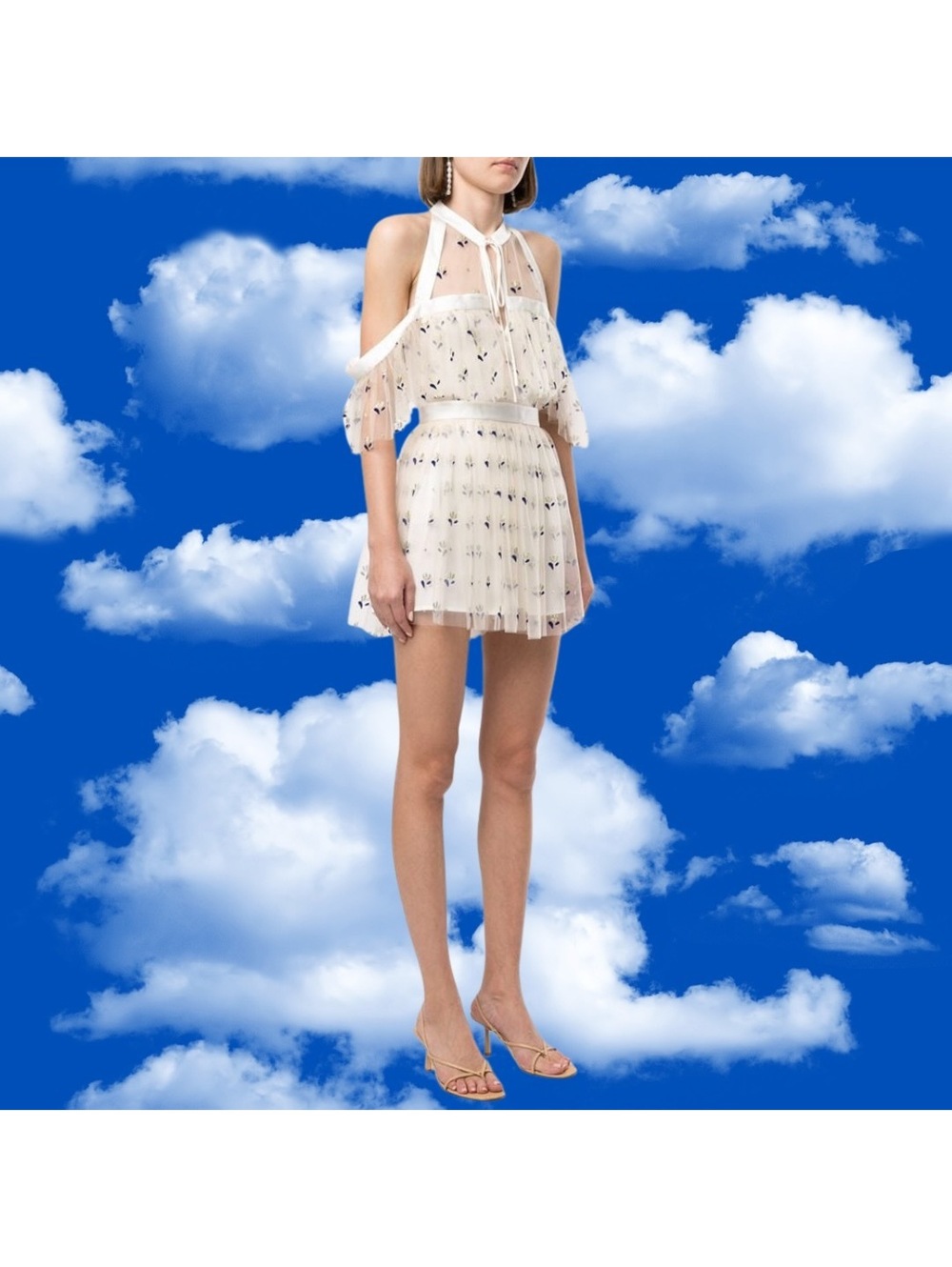 alice McCALL Cowboy Tears PS Embroidered Mini Dress Size US 2 MSRP $600 NWOT